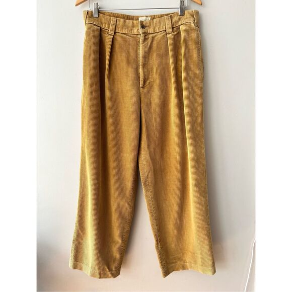 J. Crew Mustard Corduroy Pants - Picture 1 of 4